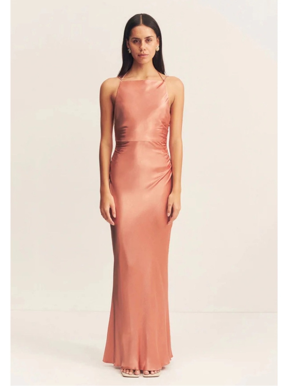 ✨ NWT Shona Joy La Lune Pilar Bridesmaid Dress in Antique Rose ✨